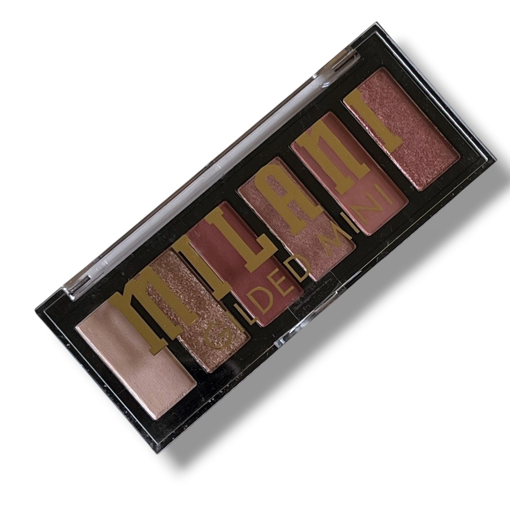 Milani Gilded Mini Eyeshadow Palette 120 It's All Rosé 6 Pan Pink Mauve